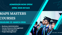 Become a business leader - Start your Master's Degree this April with MAPS College!