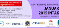 Now Accepting Applications for January 2015 Intake