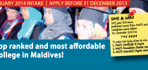 MAPS College January 2014 Intake Lucky Draw