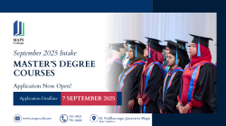 Start Your Master’s Degree This September – Enroll at MAPS College!