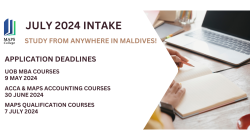 Join our July 2024 intake to start your next education adventure!