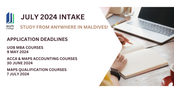Join our July 2024 intake to start your next education adventure!