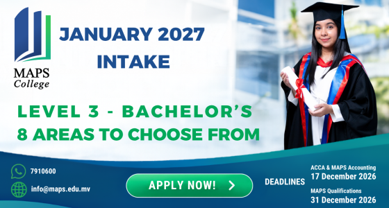 Start 2027 Strong: Enrol at MAPS College for the January Intake